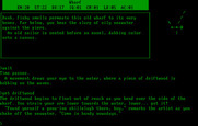 Beyond Zork: The Coconut of Quendor for IBM PC/Compatibles - Exploring the area...