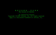 Beyond Zork: The Coconut of Quendor for IBM PC/Compatibles - Title screen.
