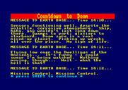 Countdown to Doom for Amstrad CPC - Game introduction.