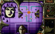 Starball for IBM PC/Compatibles - Demo; upper part of the pinball table...