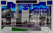Starball for IBM PC/Compatibles - Controls list.