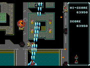 Raiden for Sega Genesis / Mega Drive - Pick up the medals for a bonus!