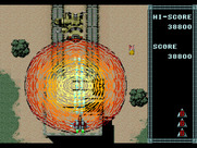 Raiden for Sega Genesis / Mega Drive - Bombs can cause lots of damage!