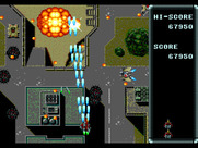 Raiden for Sega Genesis / Mega Drive - One opponent down, many more to go...
