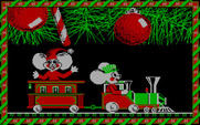 Jingle Disk for IBM PC/Compatibles - Here comes the train!