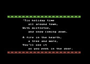 Jingle Disk for Commodore 64 - 'this holiday time...