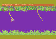 Jungle Hunt for Atari 5200 - Game over.