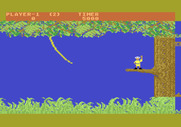 Jungle Hunt for Atari 5200 - Game start.