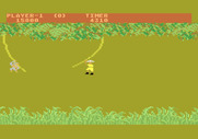 Jungle Hunt for Atari 5200 - On the more difficult second round you need to avoid monkeys.