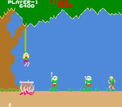 Jungle Hunt for Arcade - Avoid the headhunters.