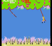 Jungle Hunt for Arcade - Time your jumps carefully...