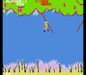 Jungle Hunt for Arcade - Swinging on vines.
