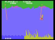 Jungle Hunt for ColecoVision - The end of the vine sequence...
