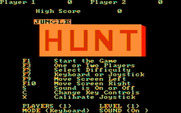 Jungle Hunt for IBM PC/Compatibles - Game options.