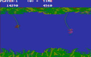 Jungle Hunt for IBM PC/Compatibles - Avoid the monkeys on the more difficult levels.