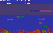 Jungle Hunt for IBM PC/Compatibles - You occasionally need to reach the surface for air.