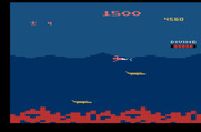 Jungle Hunt for Atari 2600 - You occasionally need to swim to the surface for some air...