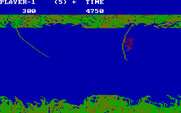 Jungle Hunt for IBM PC/Compatibles - Swinging from vine to vine...
