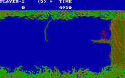 Jungle Hunt for IBM PC/Compatibles - The game begins here.