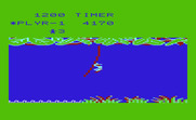 Jungle Hunt for Commodore VIC-20 - Reached the end of the first level...