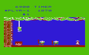 Jungle Hunt for Commodore VIC-20 - The nativs are restless.