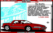 Great American Road belongs to Buick, The for IBM PC/Compatibles - About the Reatta.