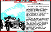 Great American Road belongs to Buick, The for IBM PC/Compatibles - The Buick challenge introduction.