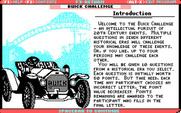 Great American Road belongs to Buick, The for IBM PC/Compatibles - The Buick challenge introduction.
