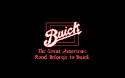 Great American Road belongs to Buick, The for IBM PC/Compatibles - Title screen.
