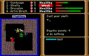 Dark Heart of Uukrul, The for IBM PC/Compatibles - Casting spells...