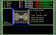 Dark Heart of Uukrul, The for IBM PC/Compatibles - A locked grate...