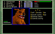 Dark Heart of Uukrul, The for IBM PC/Compatibles - Wild dogs attack!