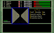 Dark Heart of Uukrul, The for IBM PC/Compatibles - Game start.