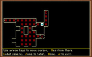 Dark Heart of Uukrul, The for IBM PC/Compatibles - The map feature.