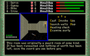 Dark Heart of Uukrul, The for IBM PC/Compatibles - Found a sword lying on the ground...