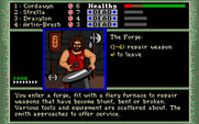 Dark Heart of Uukrul, The for IBM PC/Compatibles - The forge can repair your weapons.