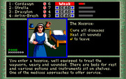 Dark Heart of Uukrul, The for IBM PC/Compatibles - Visit the hospice to heal.