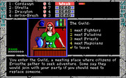 Dark Heart of Uukrul, The for IBM PC/Compatibles - Meet other characters at the guild.