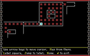 Dark Heart of Uukrul, The for IBM PC/Compatibles - The map feature.