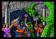 Dark Heart of Uukrul, The for Apple II - Introduction screen.