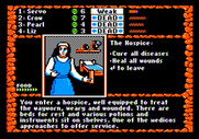 Dark Heart of Uukrul, The for Apple II - Care to heal at the hospice?