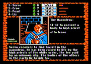 Dark Heart of Uukrul, The for Apple II - Recovering at the mausoleum.