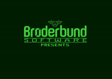 The Dark Heart of Uukrul for Apple II - Broderbund logo.