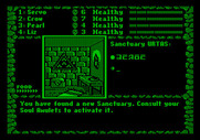 Dark Heart of Uukrul, The for Apple II - Located a sanctuary.