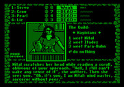 Dark Heart of Uukrul, The for Apple II - Meet other characters at the guild.