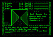 Dark Heart of Uukrul, The for Apple II - Game start.