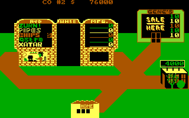 In the Chips IBM PC/Compatibles Screenshot: Company 2 is investing in some research...