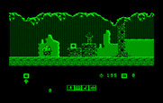 Karnov for IBM PC/Compatibles - About to enter a cavern...