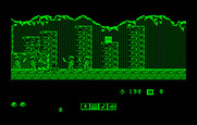 Karnov for IBM PC/Compatibles - I was caught! A life is lost and I'll need to start again.