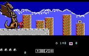 Karnov for IBM PC/Compatibles - The game begins here.
